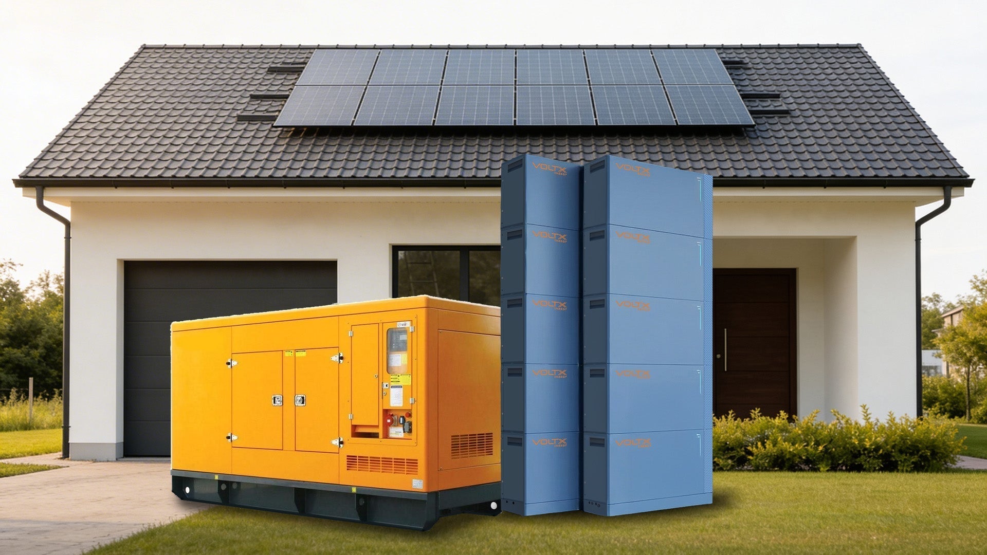Solar Battery vs Generator: Which Is Better for You? | VoltX Energy