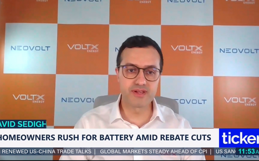 David Sedighi on the uptake of home batteries with govt rebates