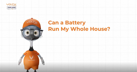 Can a battery run my whole house?