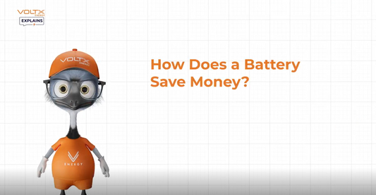 How does a battery save money?