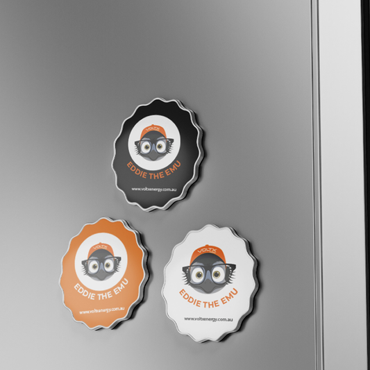 Eddie Fridge Magnets Set of 3